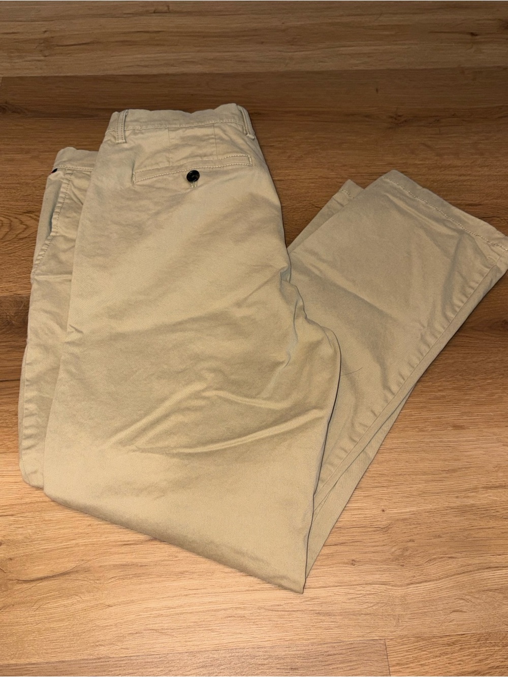 Tommy Hilfiger Regular Fit Stretch Classic Chino Pants in Khaki 33x30